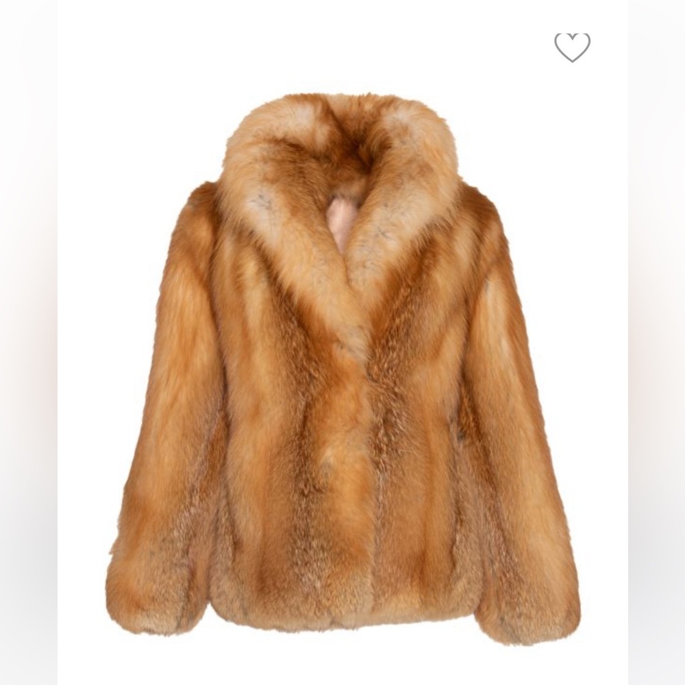 Wolfie Red Fox Fur Jacket